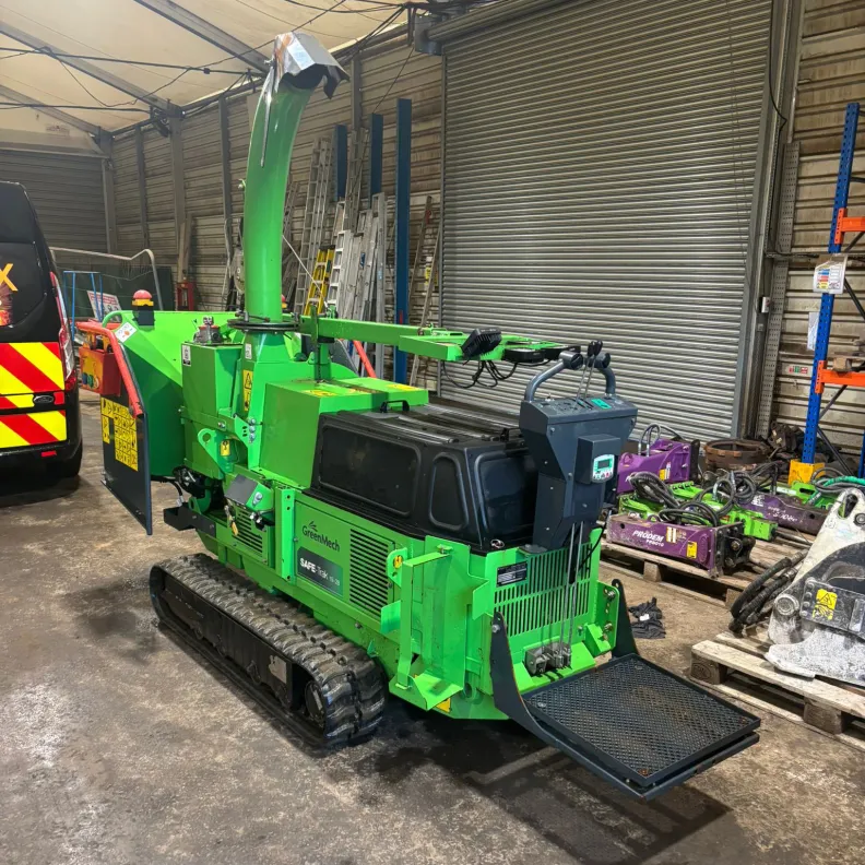 8" Wood Chipper Greenmech SAFETRAK-1928 2020